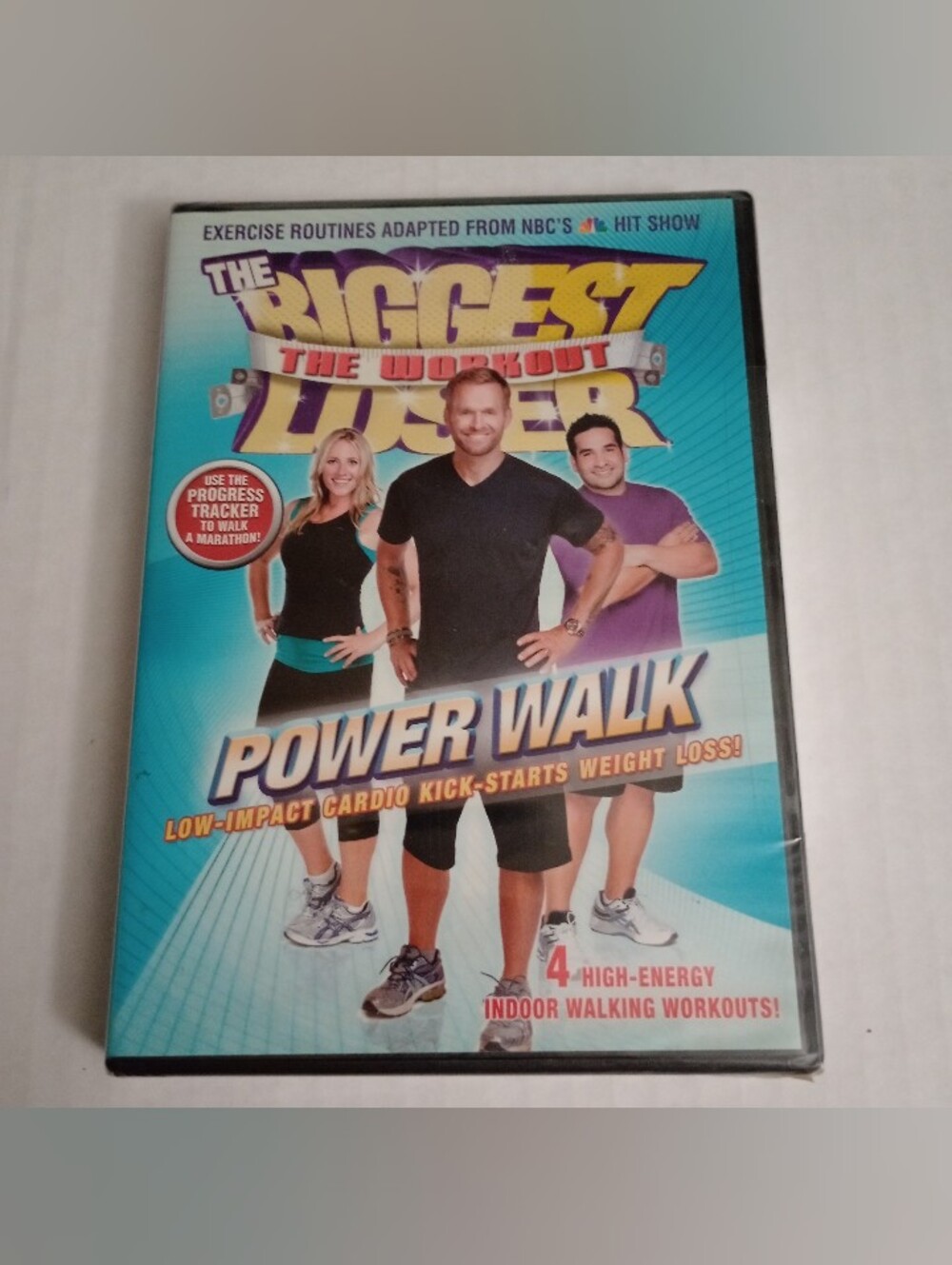 The Biggest Loser The Workout Power Walk DVD Hosted By Bob Harper New Sealed